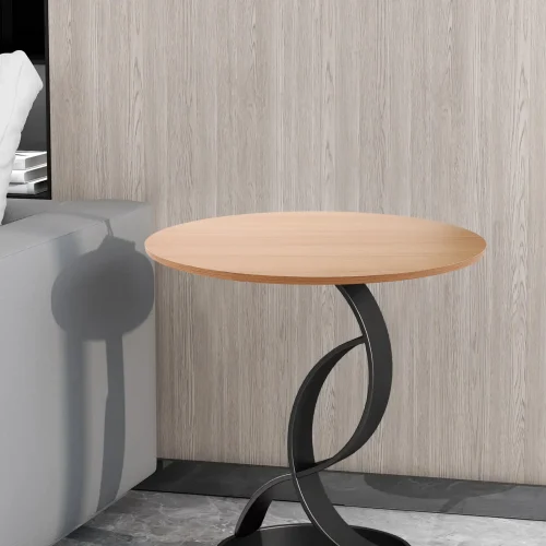 Thick Round Table Wood Desktop Replacement for Dining Coffee Table Countertop Home Hotel Use Easy to Clean Natural