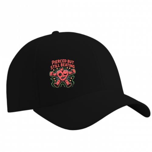 Pierced But Still Beating Heart Graphic Hat