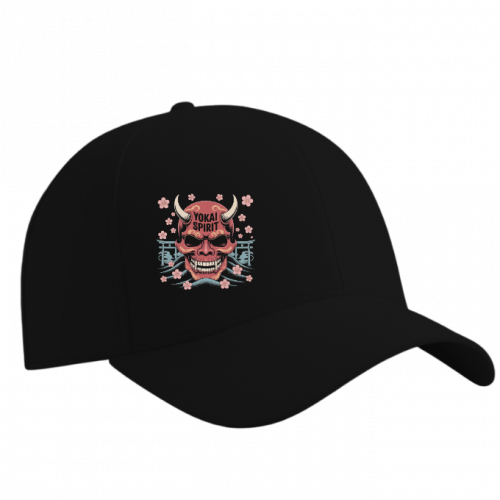 Yokai Spirit Red Demon Mask Japanese Style Hat